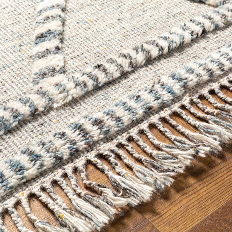 Chezob Handmade Bohemian Geometric Wool Area Rug