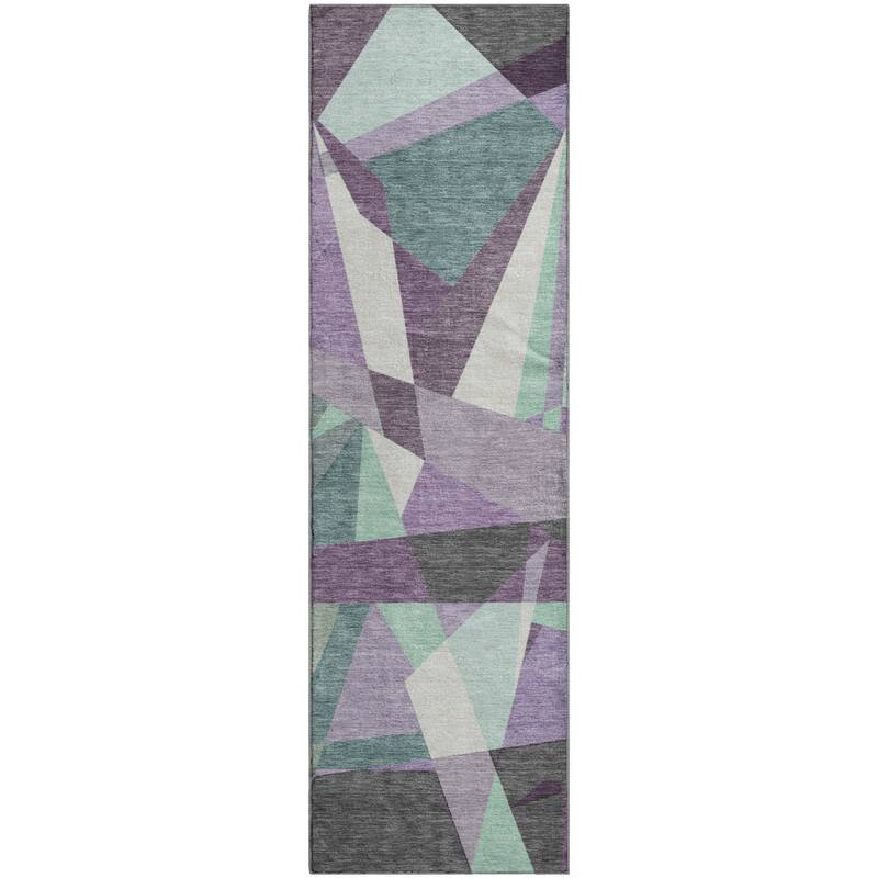 Premium Washable Super Soft Abstract Mosaic Mayfield Rug