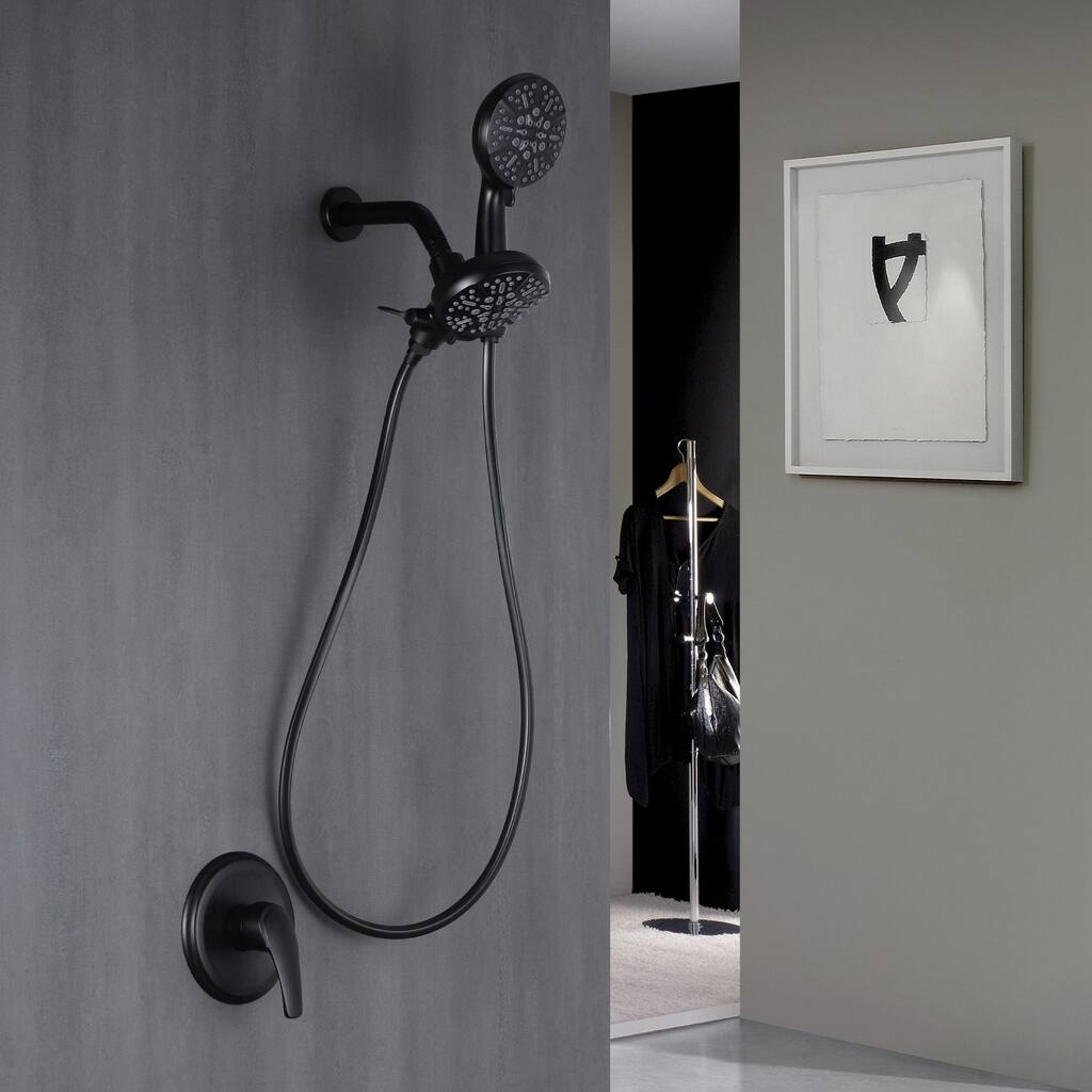 Wall Mounted Shower System with 7 Spray Patterns