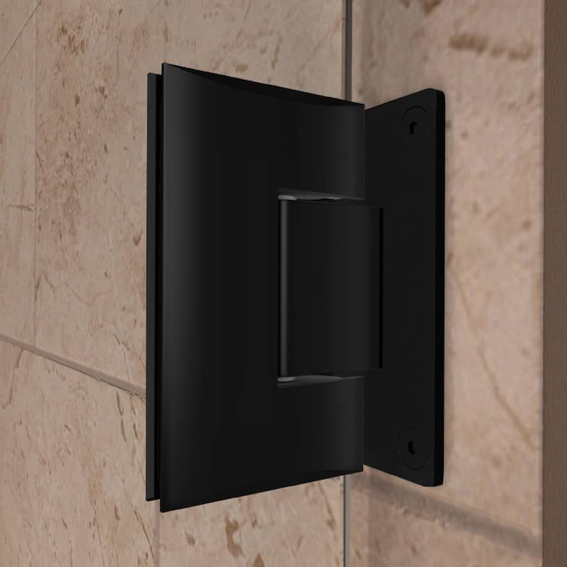 DreamLine Unidoor Plus 38 in. W x 30 3/8 in. D x 72 in. H Frameless Hinged Shower Enclosure - 30.38" x 38"