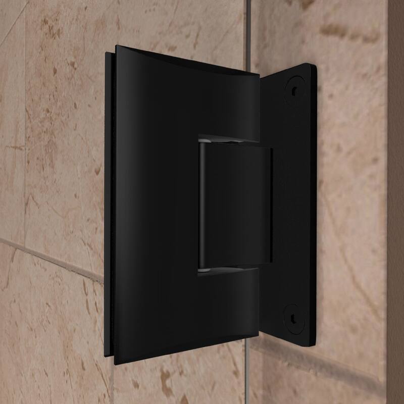 DreamLine Unidoor Plus 43 1/2 in. W x 30 3/8 in. D x 72 in. H Frameless Hinged Shower Enclosure - 30.38" x 43.5"