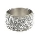 preview thumbnail 2 of 0, Sparkles Home Luminous Rhinestone Napkin Rings (Set of 4)