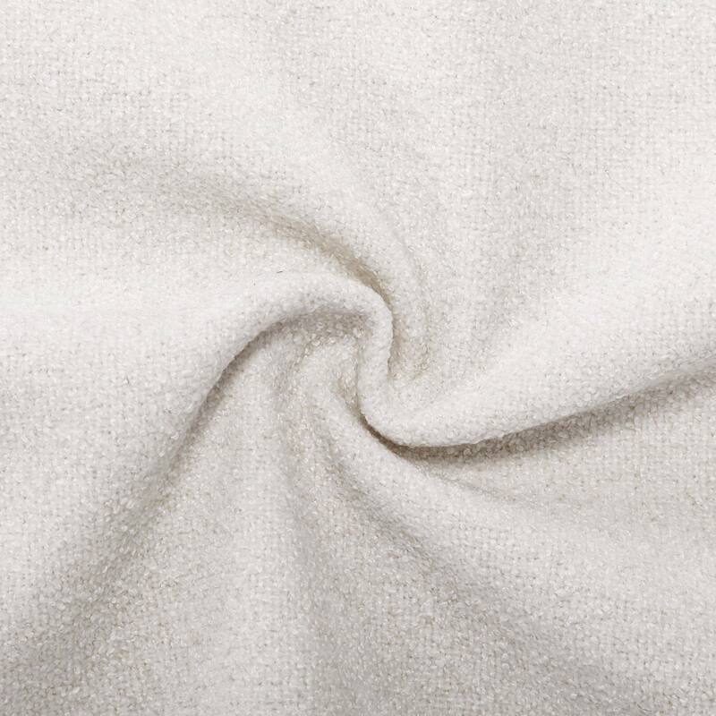 Textured Boucle 17.5" Seat Height Padded Dining Chairs