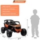 preview thumbnail 9 of 30, 12V Ride on UTV Car, Licensed Can-Am Electric Off-Road Car, Ride on Truck Car for Kids
