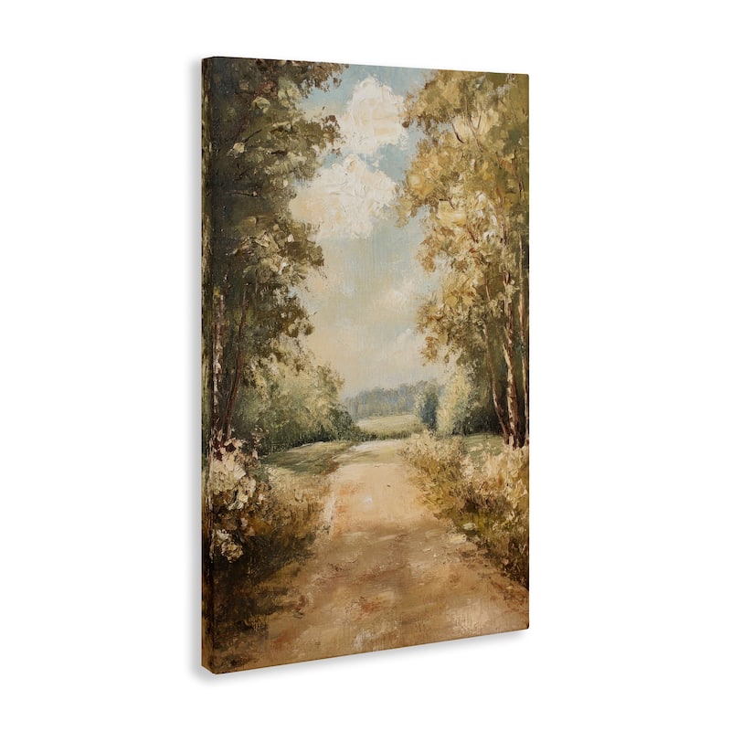 Stupell Walk Through Country Forest Canvas Wall Art Design By Petal Prints Design