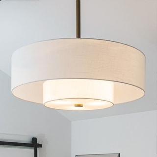 Hunter + Jasmine Roth Fandelier 30" Brookside Ceiling Fan w/ LED Light, Handheld Remote, Chandelier