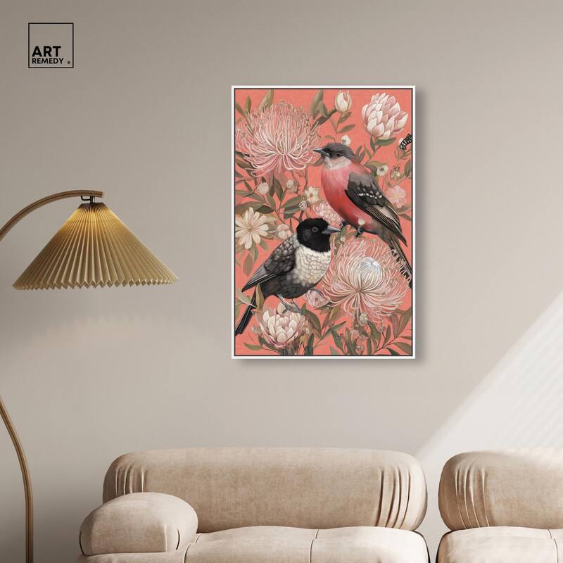 Protea Paradise Canvas by Art Remedy