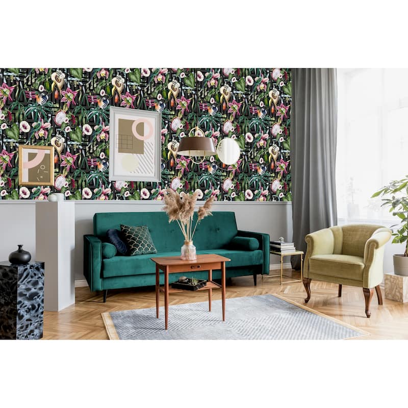 Tropical Infinity Multi Non-Woven Wallpaper