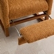 preview thumbnail 5 of 59, Mid-Century Modern Nursery Rocking Armchair Glider Rocker With Retractable Footrest For Living Room