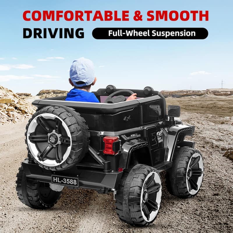 24V Kids Ride On Car Truck Car Parent Remote Control