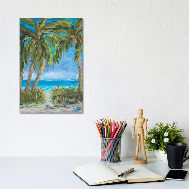 iCanvas "Tropical Paradise" by Julie Derice Canvas Print - 12x8x0.75