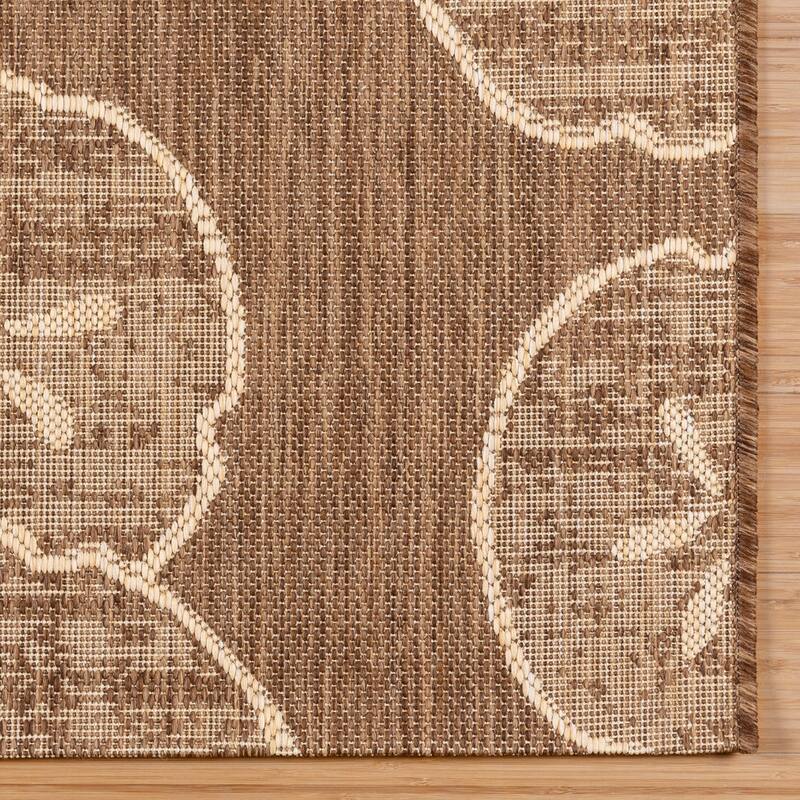 Disney Mickey Mouse Studio Modern Classic UV Protected Polypropylene Flatweave Indoor/ Outdoor Area Rug Collection