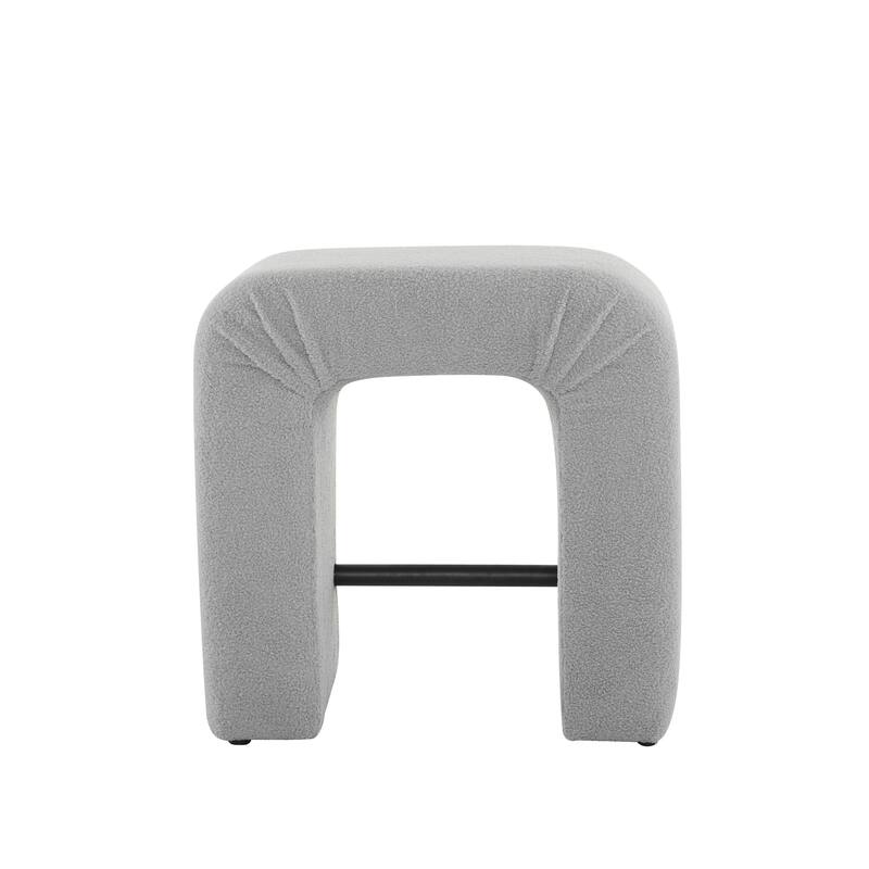 24''Boucle Stool Set Of 2