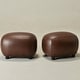 preview thumbnail 109 of 112, KINWELL 23" Wide Faux Leather Upholstered Ottoman Footrest, PU Entryway Footstool