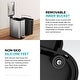 preview thumbnail 7 of 10, KRAUS WasteGuard 1.3 Gallon / 5 Liter Step Pedal Bathroom Trash Can