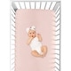 preview thumbnail 4 of 4, Solid Pink Girl Fitted Crib Sheet - Light Blush Luxurious Elegant Princess Vintage Boho Shabby Chic Luxury Glam Rose Collection