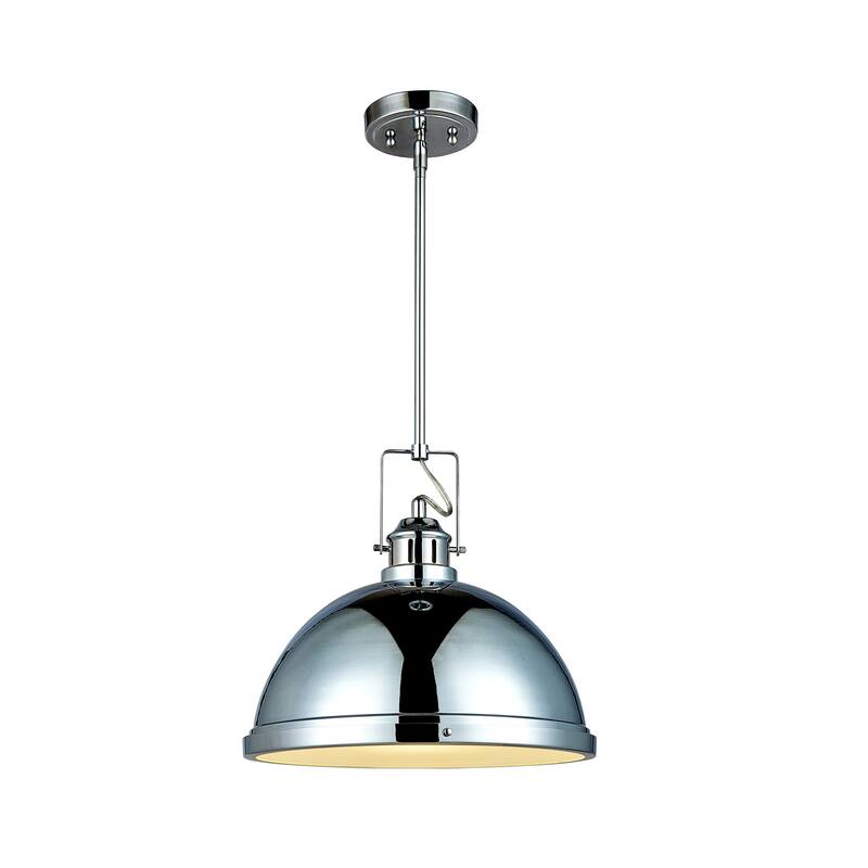 Singel Pendant 21.5 Inch Chrome Finish