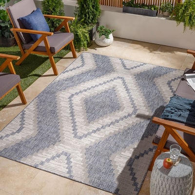 Livabliss Tuareg Rustic Indoor/Outdoor Area Rug