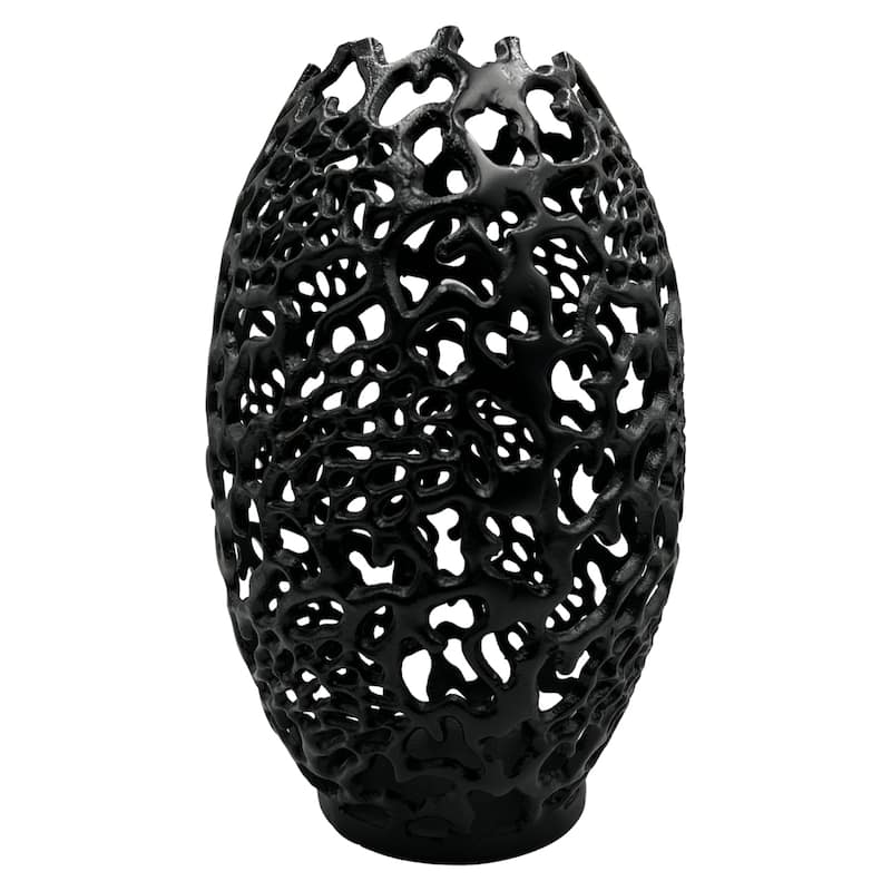 Decorative Handmade Aluminum Egg Nest Flower Vase