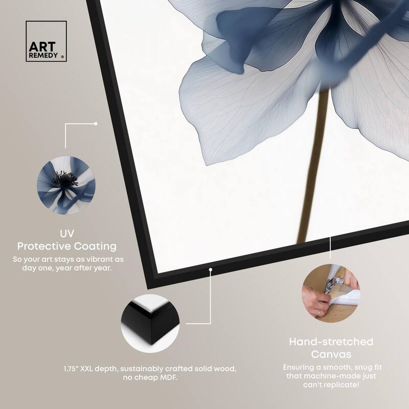 Morning Petalia II Canvas by Art Remedy