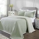 preview thumbnail 7 of 28, Superior Valencia Reversible Cotton Matelasse Bedspread and Sham Set
