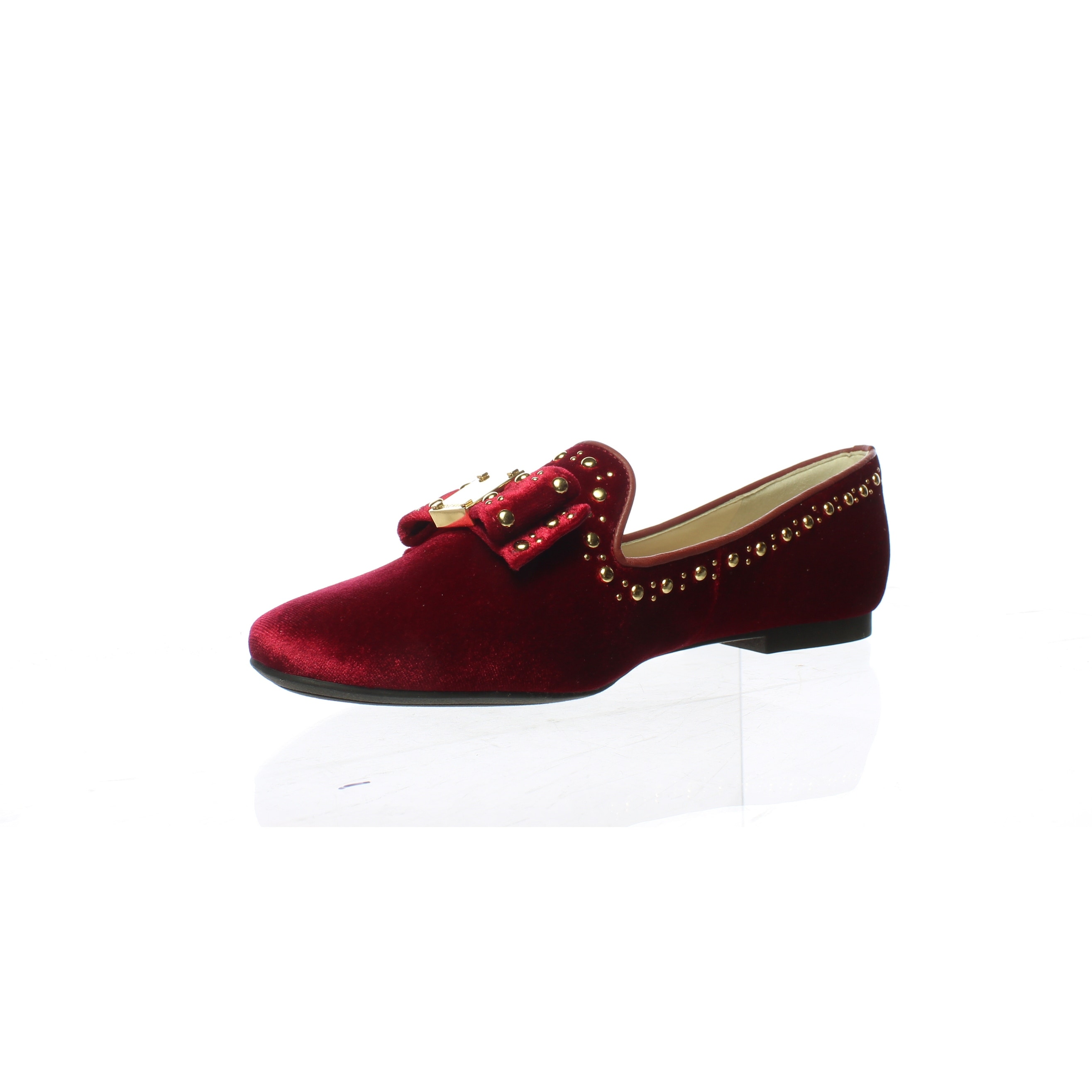 cole haan red velvet shoes