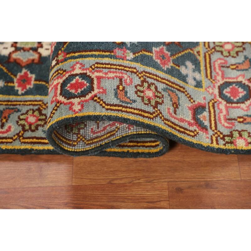 Oushak Oriental Foyer Rug Hand-Knotted Wool Carpet - 2'11"x 5'0"