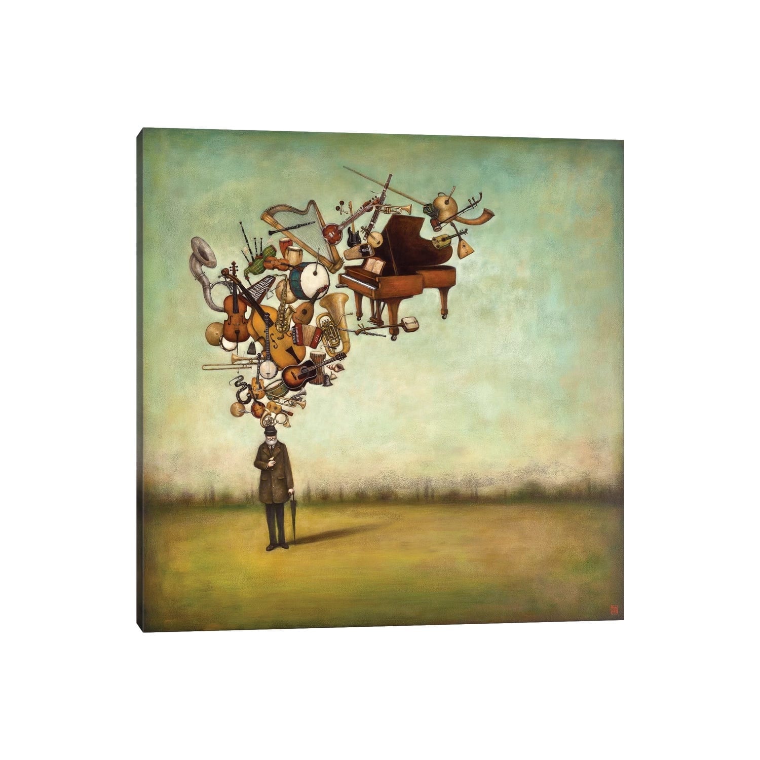 iCanvas "Thanks for the Melodies" by Duy Huynh Canvas Print