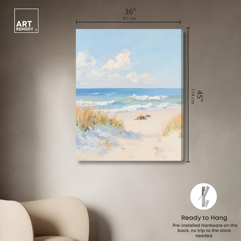 Guardians of the Coast I Canvas by Art Remedy, Gallery Wrapped
