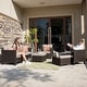 preview thumbnail 24 of 82, OVIOS 5-Piece Outdoor Wicker Patio Conversation Set
