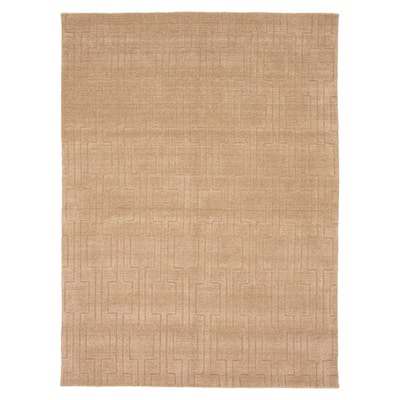 Kashkuli Gabbeh Tan Rug 5'4" x 7'6" - 5'4 x 7'6