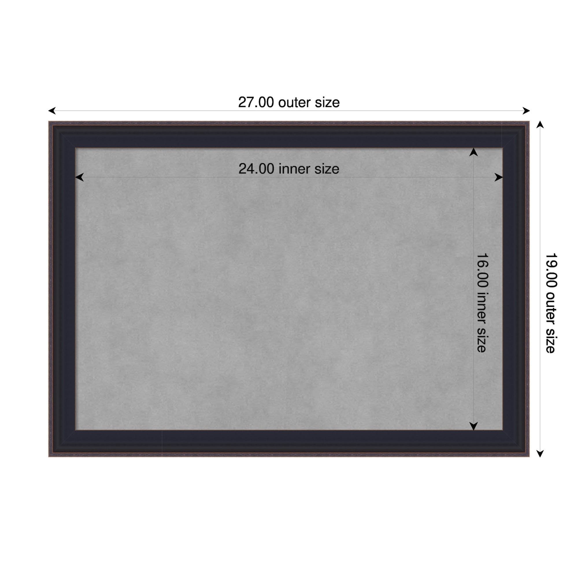 Amanti Art Havana Black Bronze Framed