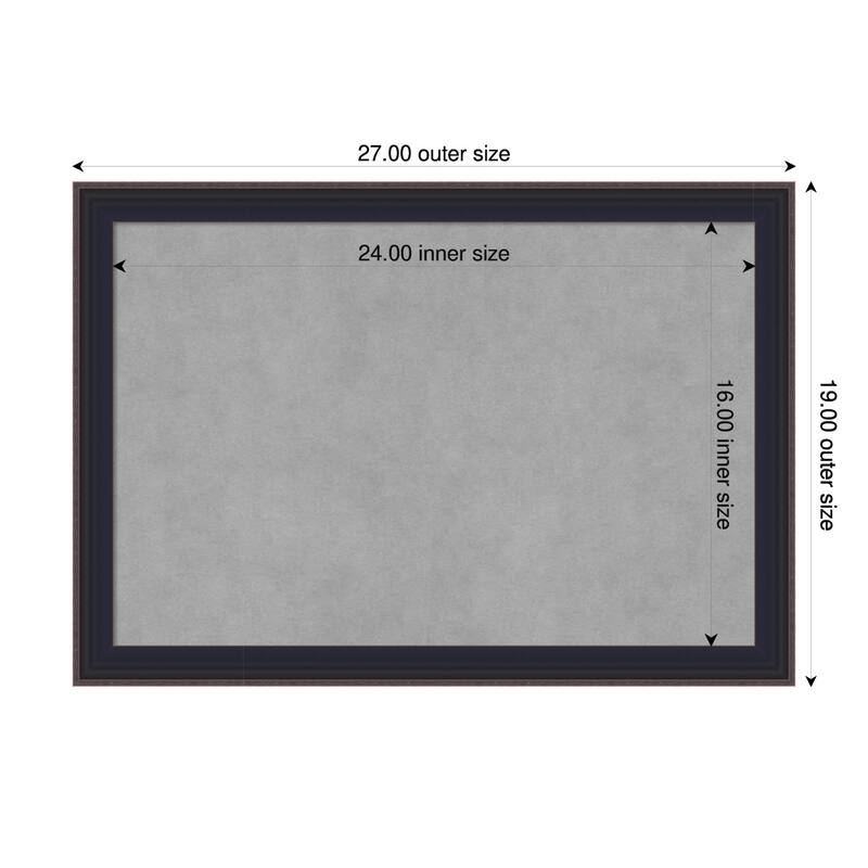 Amanti Art Havana Black Bronze Framed - 27 x 19 in