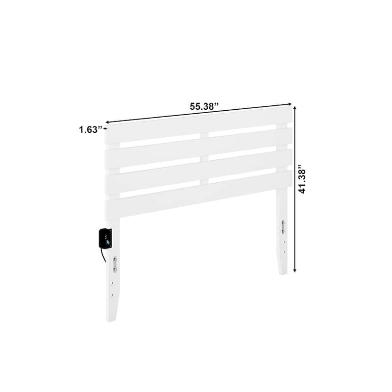 AFI Oxford Headboard with Attachable Charger