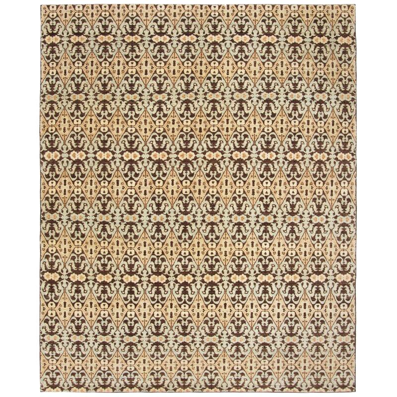 SAFAVIEH Couture Handmade Asian Fusion Ruzha Traditional Wool Rug