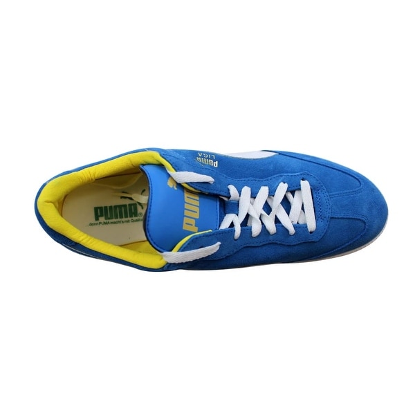 blue and white pumas