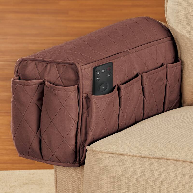 Quilted Multi-Pocket Armrest Organizer - NO SIZE