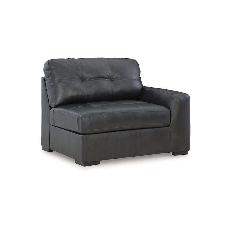 Signature Design by Ashley Brindley Pier Gray 5-Piece Sectional - 128"W x 128"D x 40"H