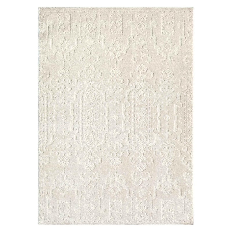 Luxe Weavers Traditional Floral Cream 5x7 Area Rug, Indoor Carpet