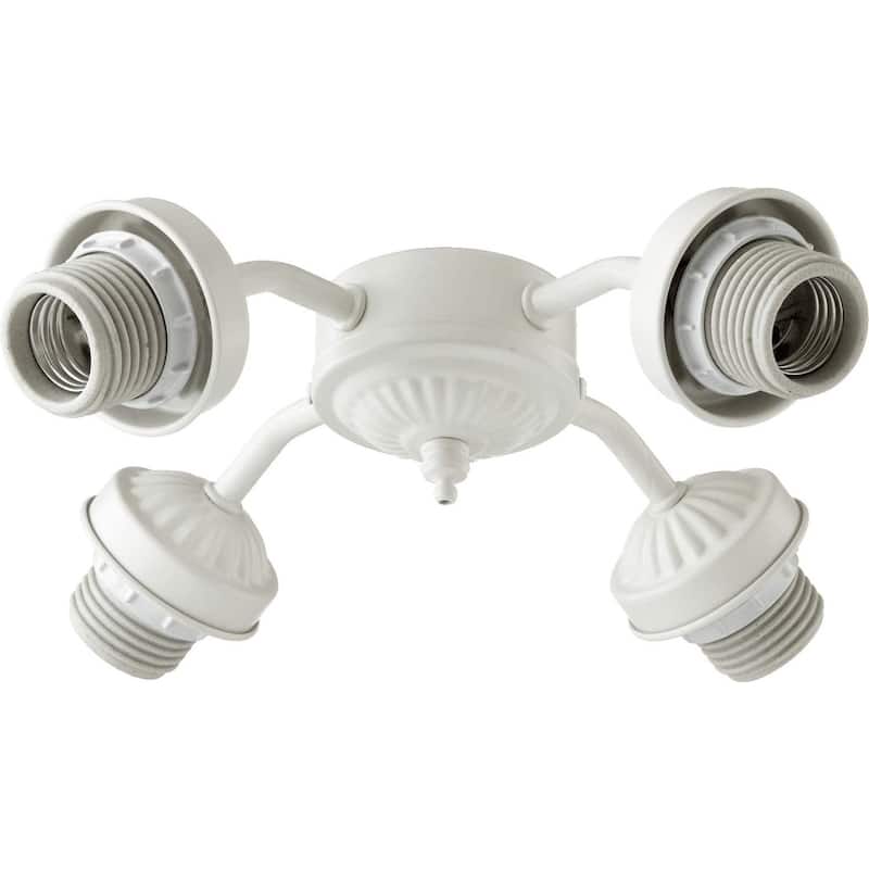 4 light ceiling light kit mini ceiling lamp with white finish