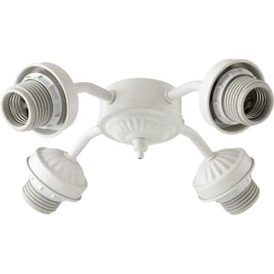 4 light ceiling light kit mini ceiling lamp with white finish