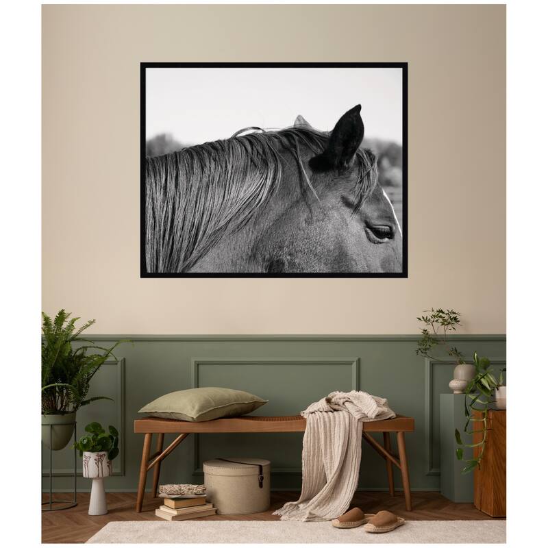 Kate and Laurel Auburn by Alicia Bock Framed Wall Art Print