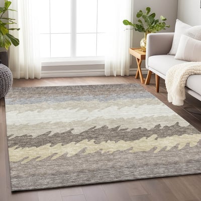 Premium Washable Super Soft Modern Ombre Mayfield Rug