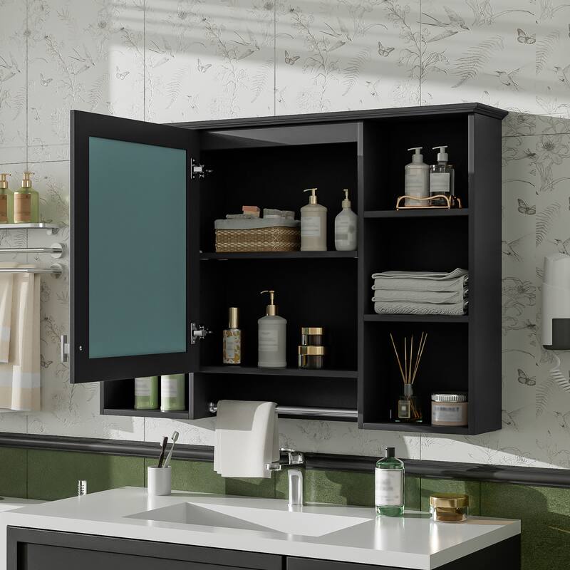 3-in-1 Bathroom Mirror Cabinet