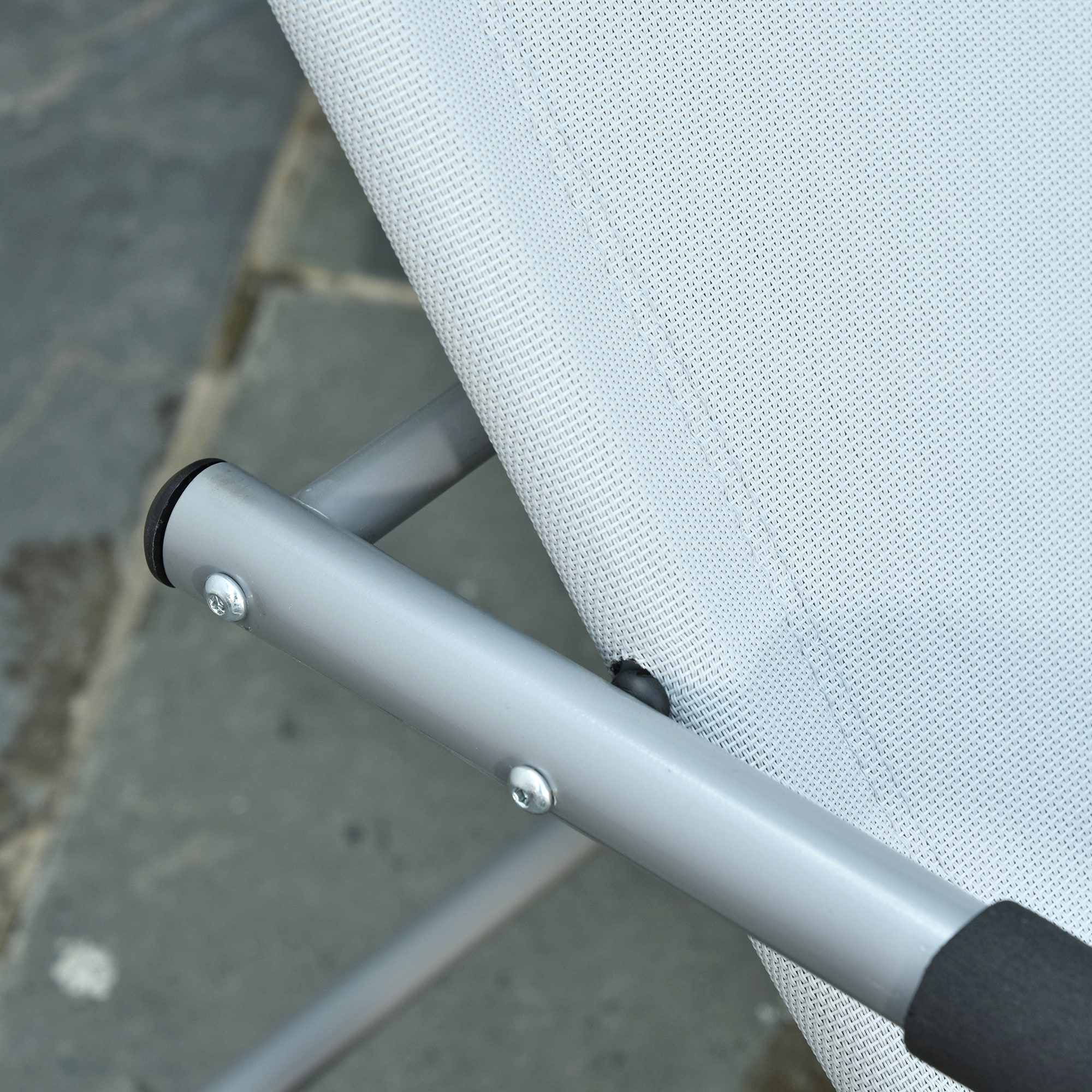 Outsunny Zero Gravity Rocking Chaise Lounge for Patio Comfort-image