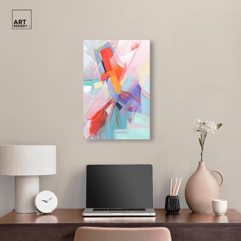 Give Joy I Canvas by Art Remedy, Gallery Wrapped