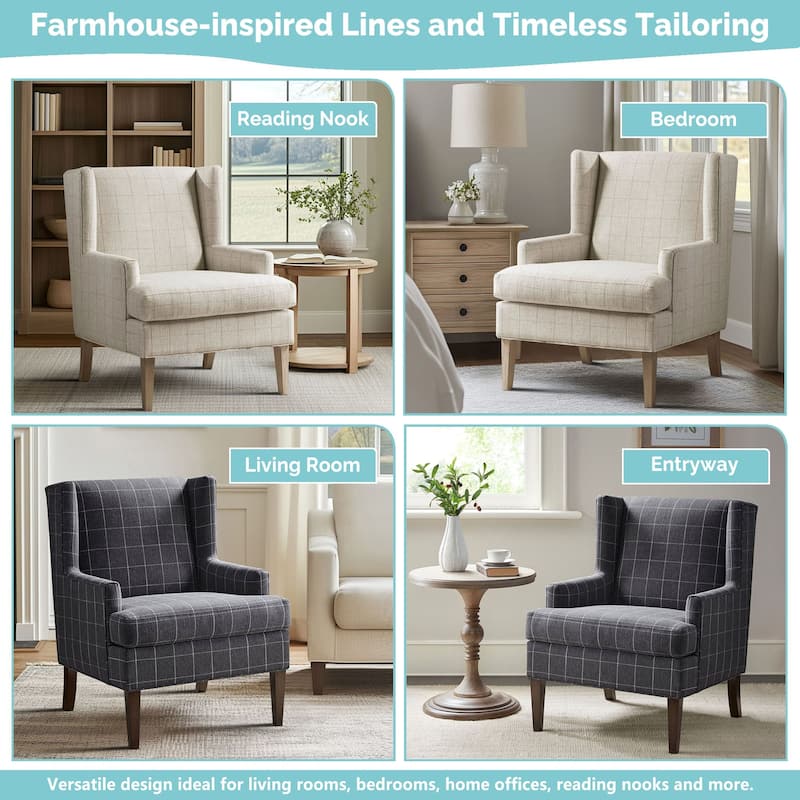 Martha Stewart Decker Accent Armchair