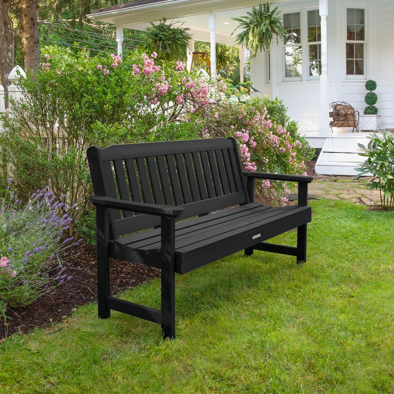 HIGHWOOD Lehigh 5-foot Eco-friendly Synthetic Wood Garden Bench