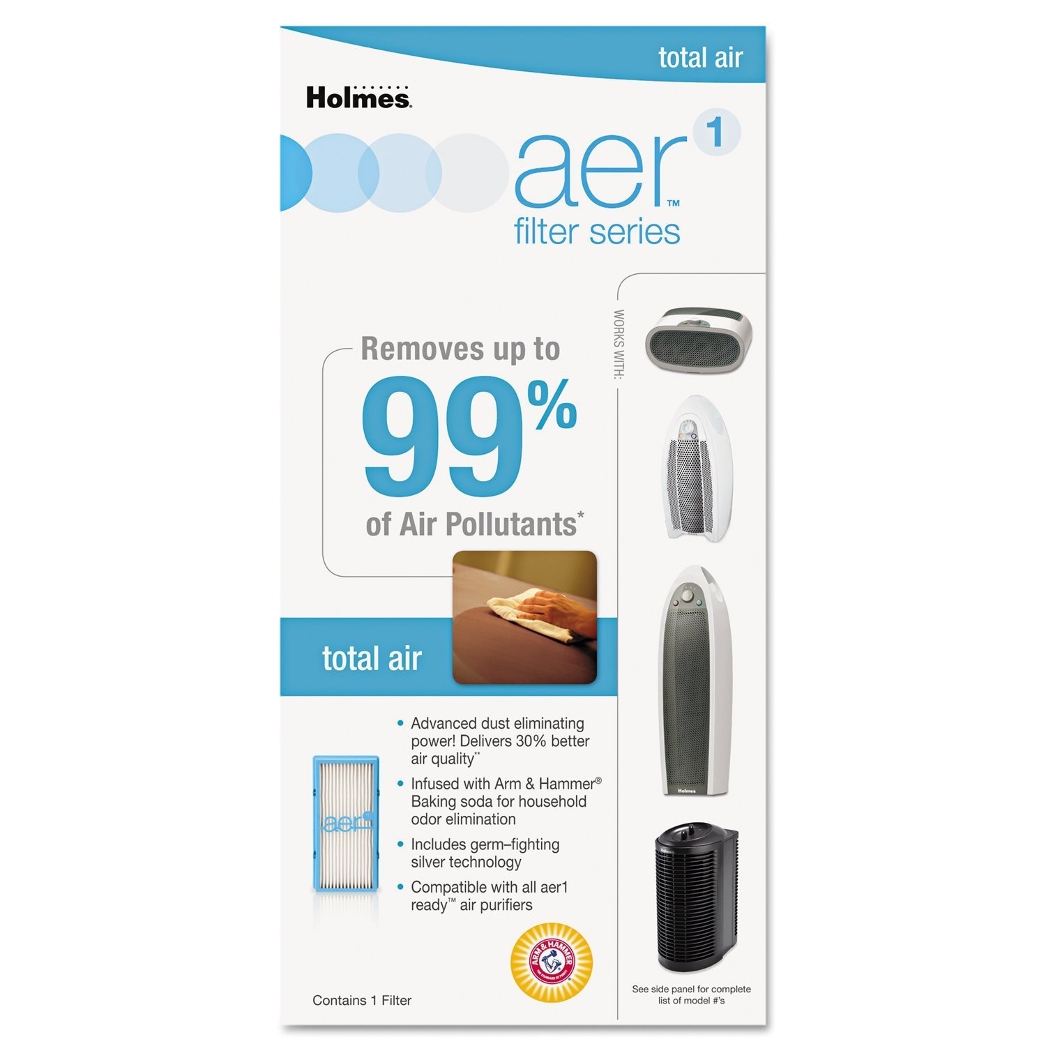 Jarden Hapf30atd U4r 1 Holmes Aer1 Total Air Hepa Type Filter 2 Pack Bed Bath Beyond 15913109