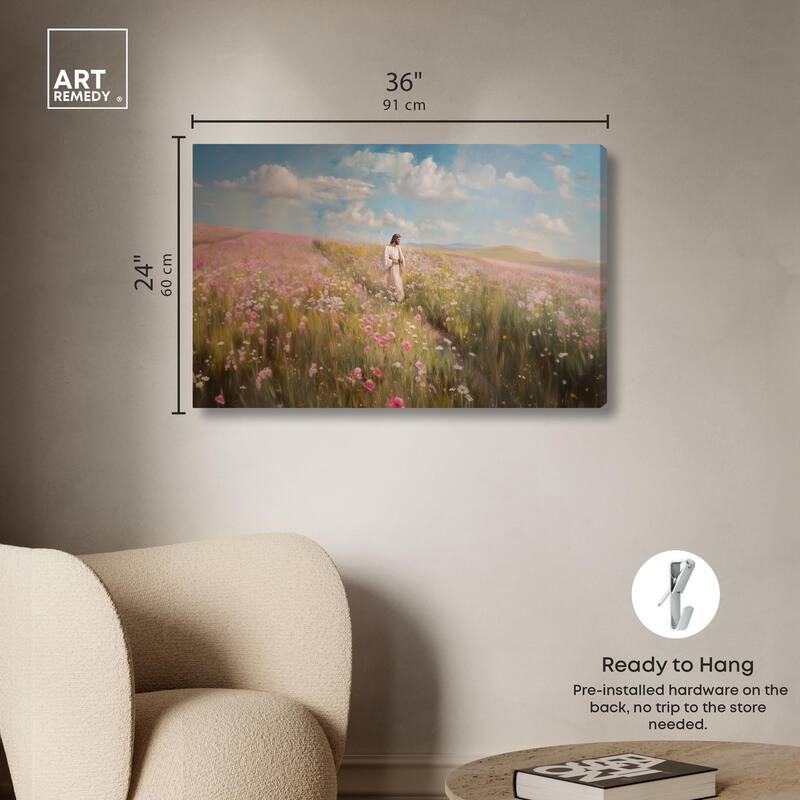 Garden of Reverie II Canvas by Art Remedy, Gallery Wrapped
